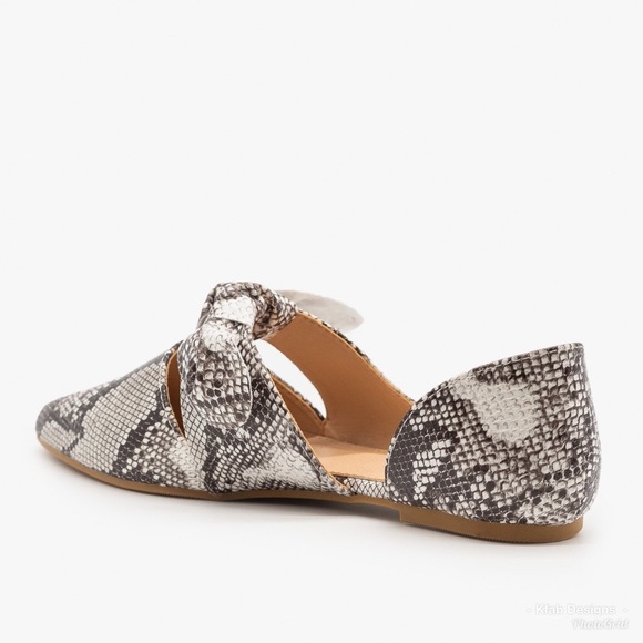 ❤️Isabella Gorgeous Pointed Toe Bow Flats!- Last! - Picture 4 of 5